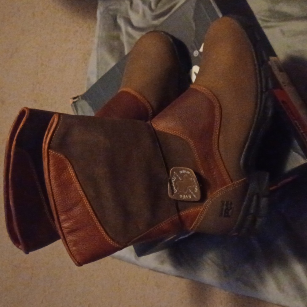 Timberland PRO Two-Tone Leather Work Boots